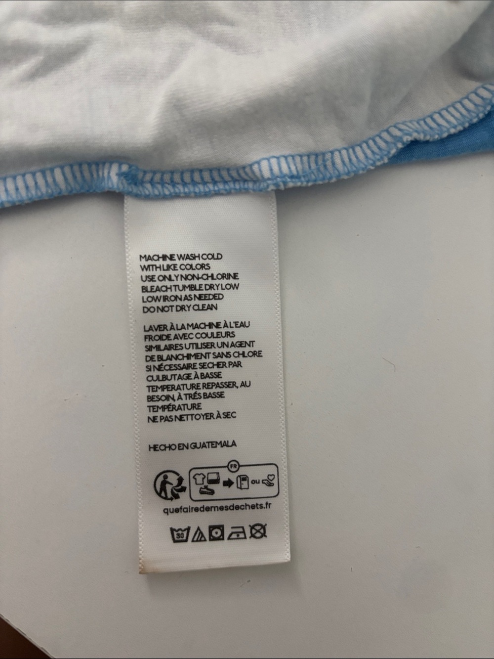 BDG Light Blue Dolphin Wave Graphic Tank - Picture 4 of 5